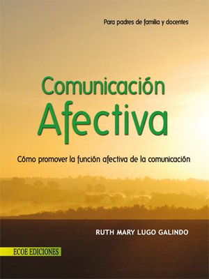 cover image of Comunicación afectiva